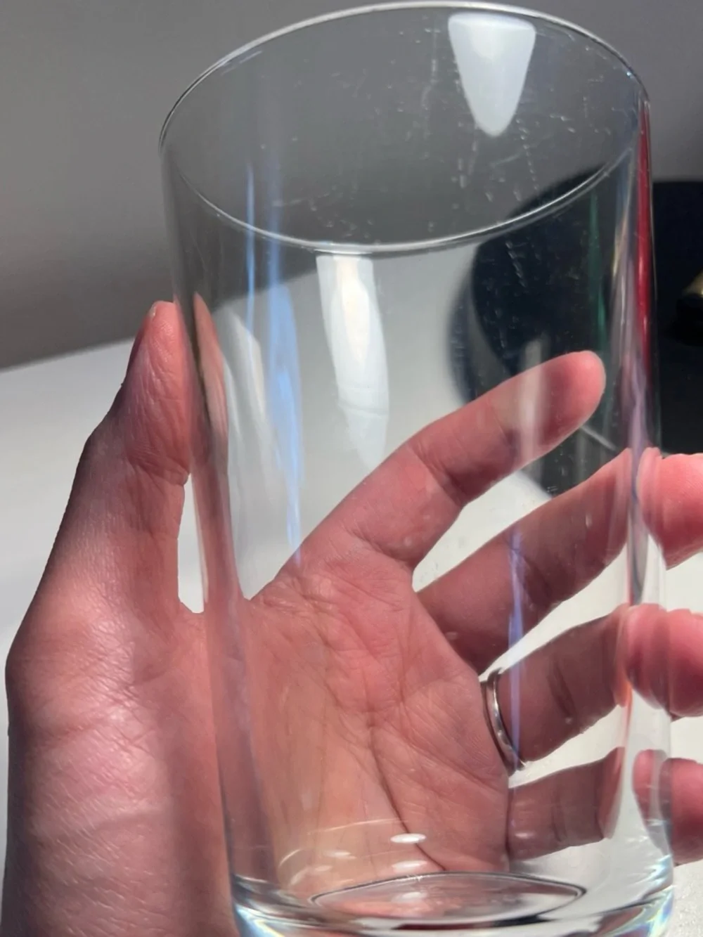 IKEA clear glass